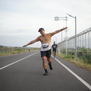 Race photo from KEDIRI HALF MARATHON 2026