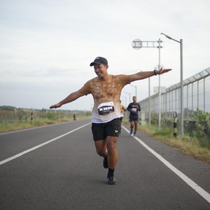 Race photo from KEDIRI HALF MARATHON 2026