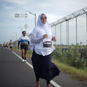 Race photo from KEDIRI HALF MARATHON 2026
