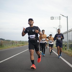 Race photo from KEDIRI HALF MARATHON 2026