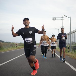 Race photo from KEDIRI HALF MARATHON 2026