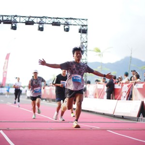 Race photo from KEDIRI HALF MARATHON 2026