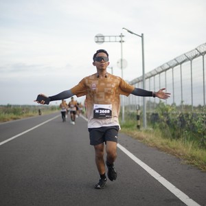 Race photo from KEDIRI HALF MARATHON 2026