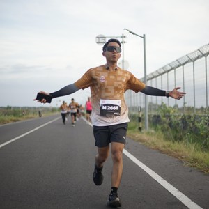 Race photo from KEDIRI HALF MARATHON 2026