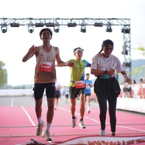 Race photo from KEDIRI HALF MARATHON 2026