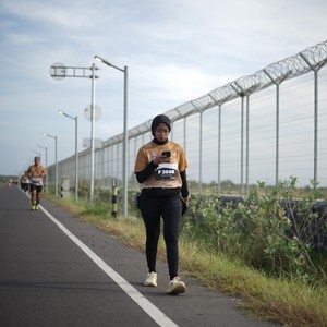 Race photo from KEDIRI HALF MARATHON 2026