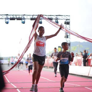 Race photo from KEDIRI HALF MARATHON 2026
