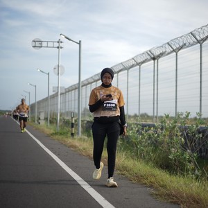 Race photo from KEDIRI HALF MARATHON 2026