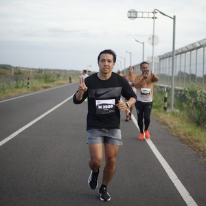 Race photo from KEDIRI HALF MARATHON 2026
