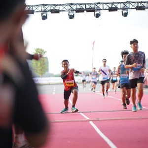 Race photo from KEDIRI HALF MARATHON 2026
