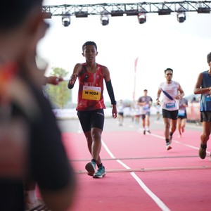 Race photo from KEDIRI HALF MARATHON 2026