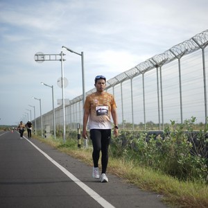 Race photo from KEDIRI HALF MARATHON 2026
