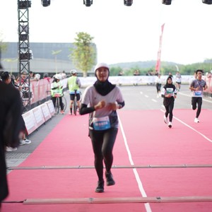 Race photo from KEDIRI HALF MARATHON 2026