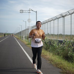 Race photo from KEDIRI HALF MARATHON 2026
