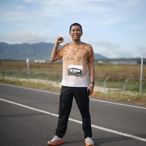 Race photo from KEDIRI HALF MARATHON 2026
