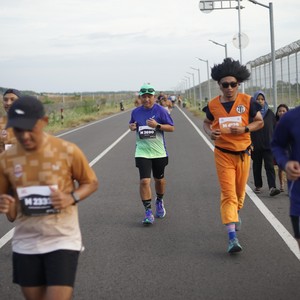 Race photo from KEDIRI HALF MARATHON 2026