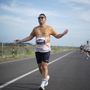 Race photo from KEDIRI HALF MARATHON 2026