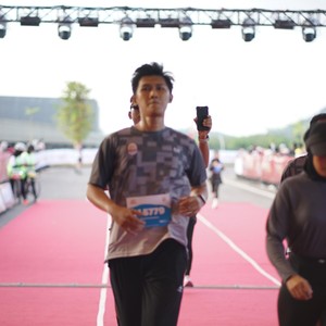 Race photo from KEDIRI HALF MARATHON 2026