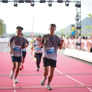 Race photo from KEDIRI HALF MARATHON 2026