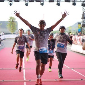 Race photo from KEDIRI HALF MARATHON 2026