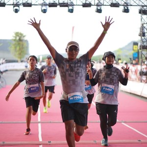 Race photo from KEDIRI HALF MARATHON 2026