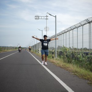 Race photo from KEDIRI HALF MARATHON 2026
