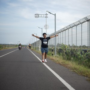 Race photo from KEDIRI HALF MARATHON 2026
