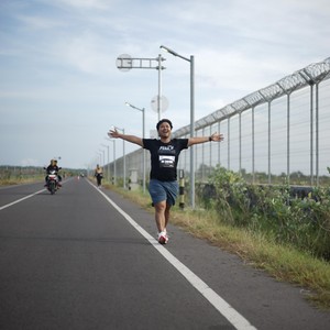 Race photo from KEDIRI HALF MARATHON 2026