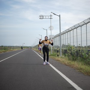 Race photo from KEDIRI HALF MARATHON 2026