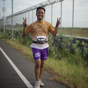 Race photo from KEDIRI HALF MARATHON 2026