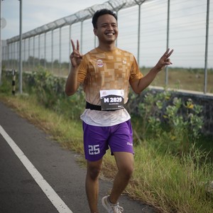 Race photo from KEDIRI HALF MARATHON 2026