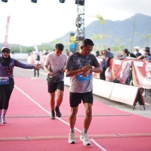 Race photo from KEDIRI HALF MARATHON 2026