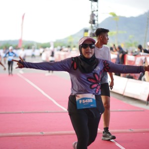 Race photo from KEDIRI HALF MARATHON 2026