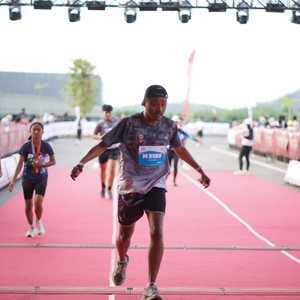 Race photo from KEDIRI HALF MARATHON 2026