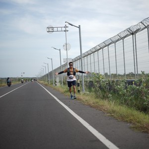 Race photo from KEDIRI HALF MARATHON 2026
