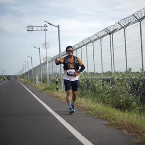 Race photo from KEDIRI HALF MARATHON 2026