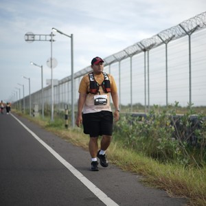Race photo from KEDIRI HALF MARATHON 2026