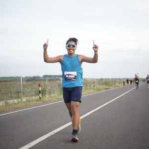 Race photo from KEDIRI HALF MARATHON 2026