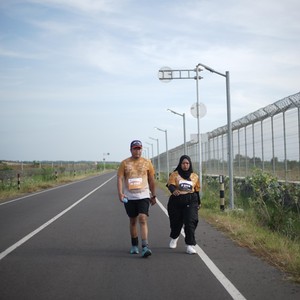 Race photo from KEDIRI HALF MARATHON 2026