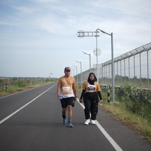 Race photo from KEDIRI HALF MARATHON 2026