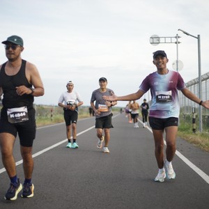 Race photo from KEDIRI HALF MARATHON 2026
