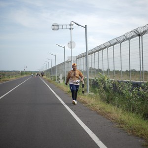 Race photo from KEDIRI HALF MARATHON 2026