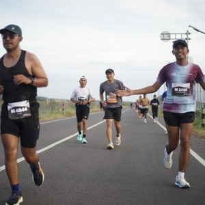 Race photo from KEDIRI HALF MARATHON 2026