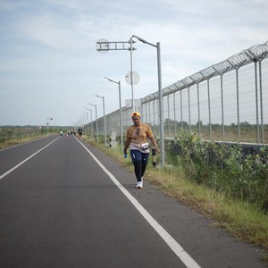 Race photo from KEDIRI HALF MARATHON 2026