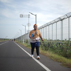 Race photo from KEDIRI HALF MARATHON 2026