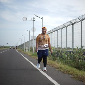 Race photo from KEDIRI HALF MARATHON 2026