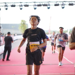 Race photo from KEDIRI HALF MARATHON 2026