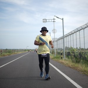 Race photo from KEDIRI HALF MARATHON 2026