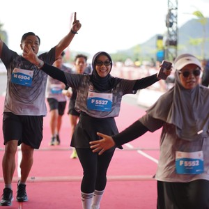 Race photo from KEDIRI HALF MARATHON 2026