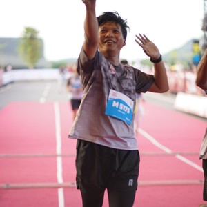 Race photo from KEDIRI HALF MARATHON 2026